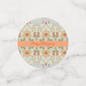 オレンジペチとグリーン コンフェッティ (スモール正面)