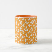 オレンジホワイトツリーコンボ マグカップ (中央)