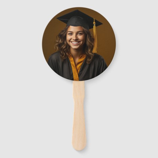 オレンジホワイトメディカルスクール卒業パーティー ハンドファン (裏面)