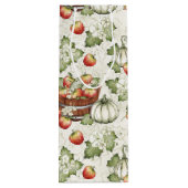 オレンジホワイト秋秋カボチャ ワインギフトバッグ (裏面)