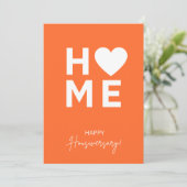 オレンジホームアニバーサリーカード 招待状 (スタンド正面)