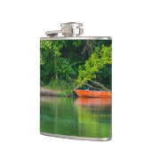 オレンジボート フラスク (左)