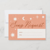 オレンジボー自然ホスターズ詳細ソングリクエストカード 出欠カード (正面)