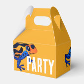 オレンジポイズンダーツカエルのギフトボックス フェイバーボックス (裏面サイド)