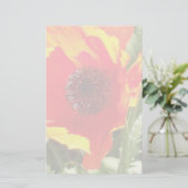 オレンジポピー文房具 便箋 (スタンド正面)