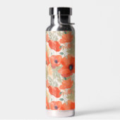 オレンジポピー草原 ウォーターボトル (左面)