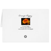 オレンジポピー (裏面横)