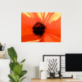 オレンジポピー ポスター (ホームオフィス)