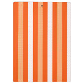 オレンジポ点々のあるルカパーソナライズされた、名前、ワードアート クリップボード (裏面)