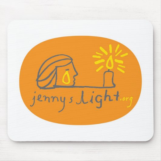 オレンジマウスパッド マウスパッド (正面)