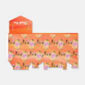 オレンジマウブと紫 フェイバーボックス (折り畳みなし)