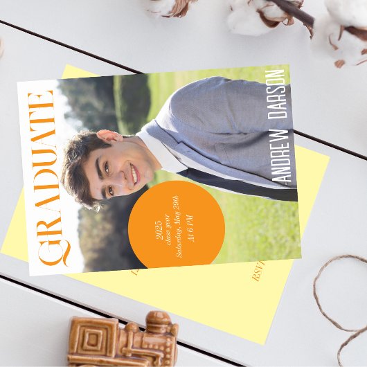 オレンジマガジン卒業 招待状