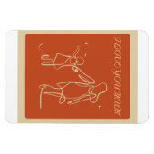 オレンジマザーズのデイカード マグネット (横)