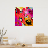 オレンジマッシュアップ ポスター (キッチン)