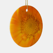 オレンジマリゴドマクロカスタム誕生日 セラミックオーナメント (右)