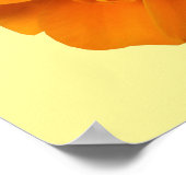 オレンジマリゴールドグッドモーニングサンシャイン ポスター (角)