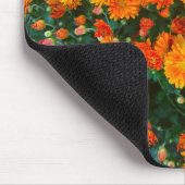 オレンジマルガリータデイジーマウスパッド マウスパッド (コーナー)