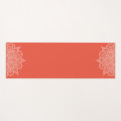 オレンジマンダラヨガマット ヨガマット (正面(横))