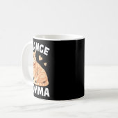 オレンジマンマキャットキュート猫好き コーヒーマグカップ (正面左)