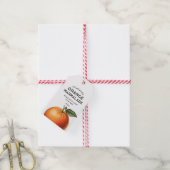 オレンジマーマレード自家製レシピパントリー ギフトタグ (より糸付き)