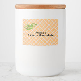 オレンジマーマレード フードラベル