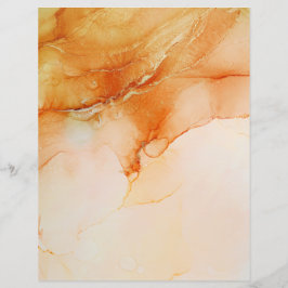 オレンジマーリースクラップブック紙