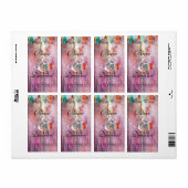 オレンジミストワ結婚インラベル ラベル (フルシート)