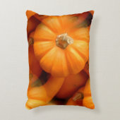 オレンジミニカボチャ&グルズ秋写真 アクセントクッション (正面(垂直))