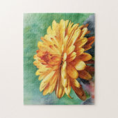 オレンジムームフラワーオータム紅葉パズル ジグソーパズル (縦)