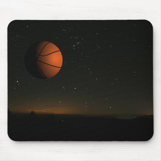 オレンジムーン マウスパッド (正面)