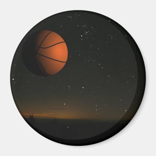 オレンジムーン マグネット (正面)