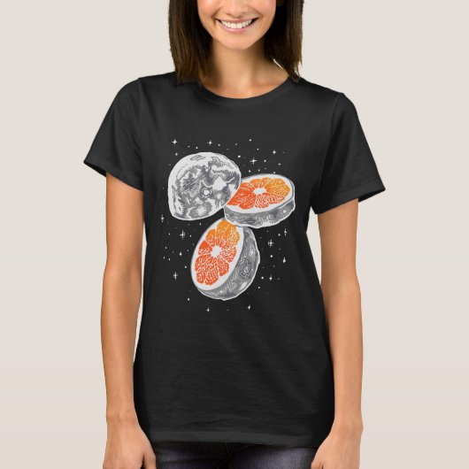 オレンジムーン Tシャツ (正面)