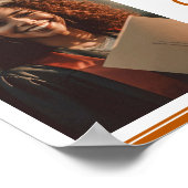 オレンジメディカルスクール写真卒業パーティー ポスター (角)