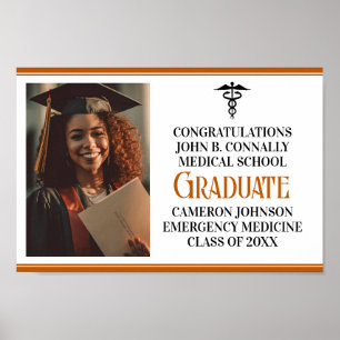 オレンジメディカルスクール写真卒業パーティー ポスター