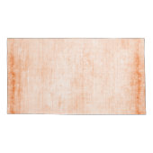 オレンジメンディモチーフ枕ケース 枕カバー (裏面)