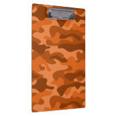 オレンジモスペインのノカラー迷彩柄 クリップボード (右)