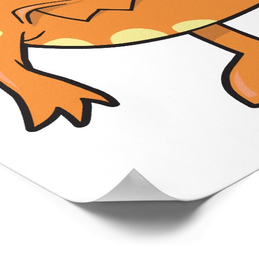 オレンジモホークの怪物 ポスター (角)