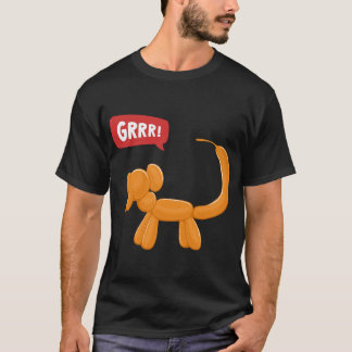 オレンジモンキーパーティーバルーンドッグ – GRRR! Tシャツ