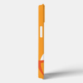 オレンジモンスター顔iPadエアケース Case-Mate iPhoneケース (裏面 / 右)