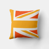 オレンジユニオンジャックハーフ クッション (裏面)