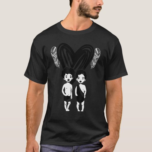 オレンジユニティデイカナダ先住民3 Tシャツ (正面)