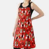 オレンジユニーク新生児ギフト エプロン (インサイチュ)