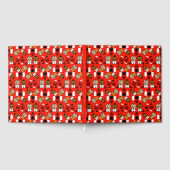 オレンジユニーク新生児ギフト ゲストブック (全面)