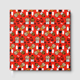 オレンジユニーク新生児ギフト ゲストブック