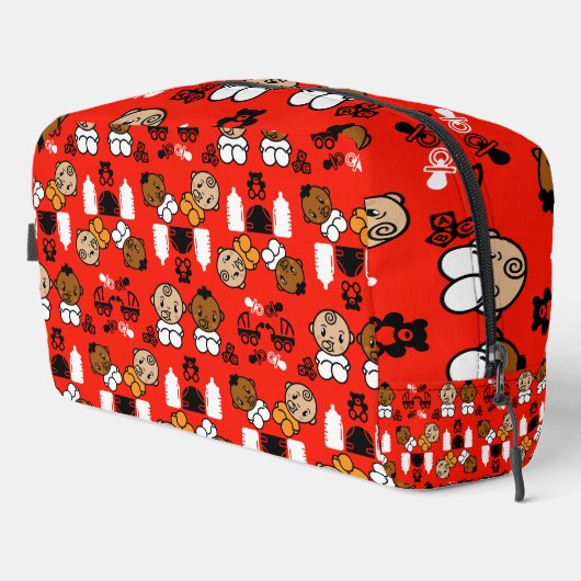 オレンジユニーク新生児ギフト ドップキット (右コーナー)