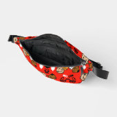 オレンジユニーク新生児ギフト ファニーパック (見開き)