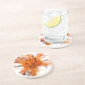 オレンジユリのコースター コースター (側面)