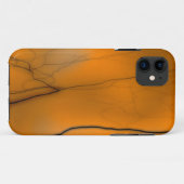 オレンジライトニングiPhoneケース Case-Mate iPhoneケース (裏面(横))