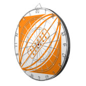 オレンジラグビー ダーツボード (正面右)