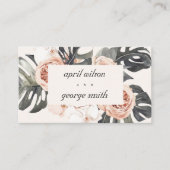 オレンジラストボホモストレラフローラ結婚のウェブサイト 名刺 (正面)